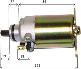 motorino avviamento, starter motor