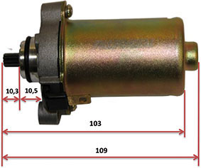 motorino avviamento, starter motor