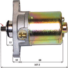 motorino avviamento, starter motor