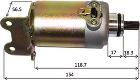 motorino avviamento, starter motor