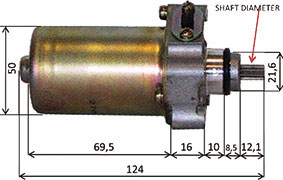 motorino avviamento, starter motor