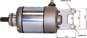 motorino avviamento, starter motor