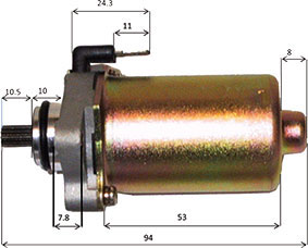 motorino avviamento, starter motor