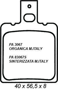 PASTIGLIE FRENO - BRAKE PADS