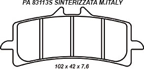 PASTIGLIE FRENO - BRAKE PADS